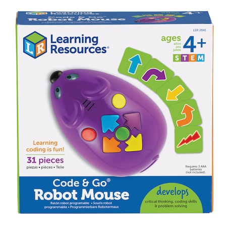 Learning Resources Code + Go Robot Mouse 2841